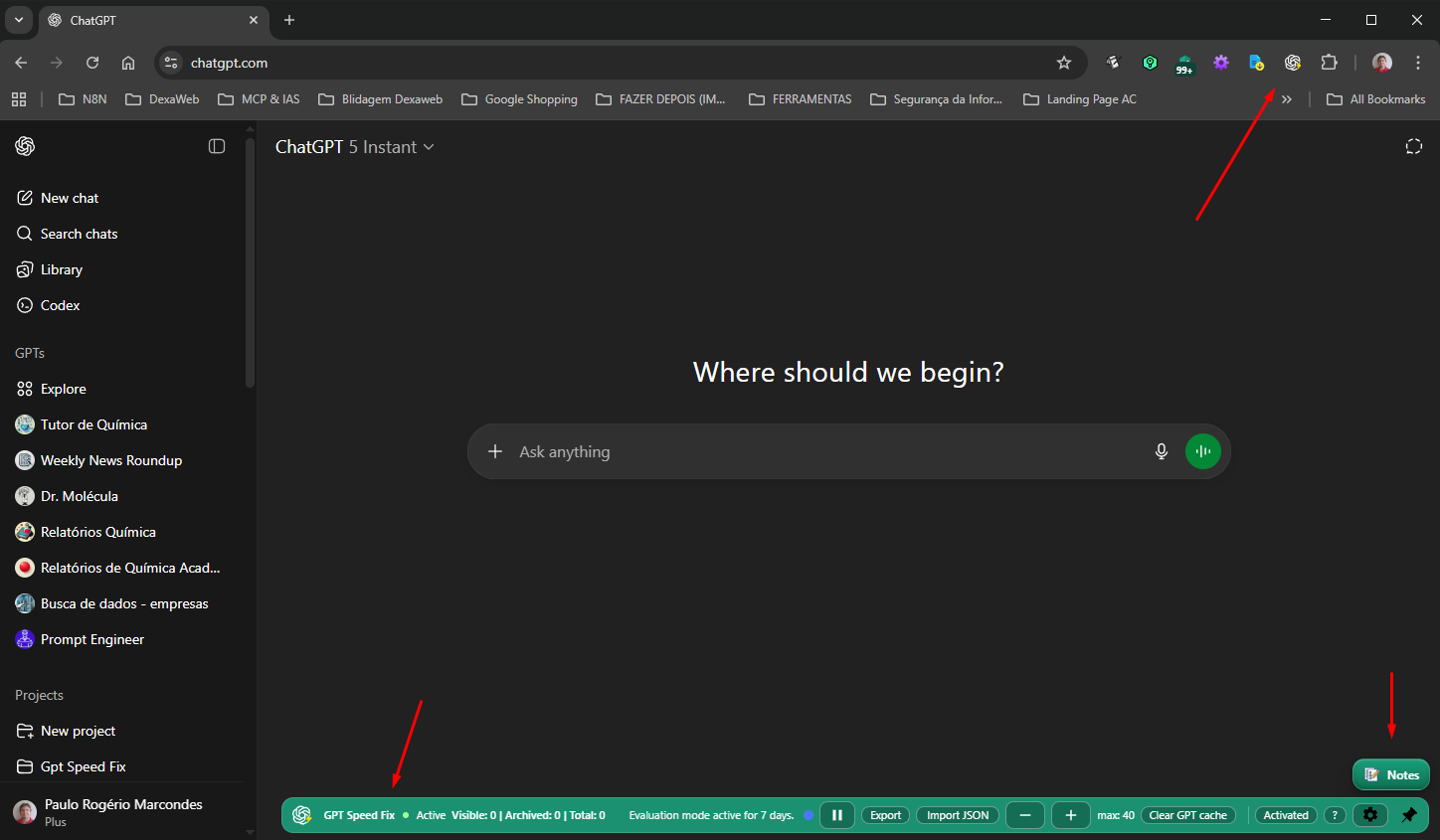 Ilustração manual GPT Speed Fix